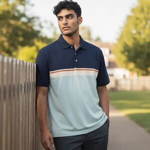 Brooks Brothers Short Sleeve Performance Polo Shirt Large